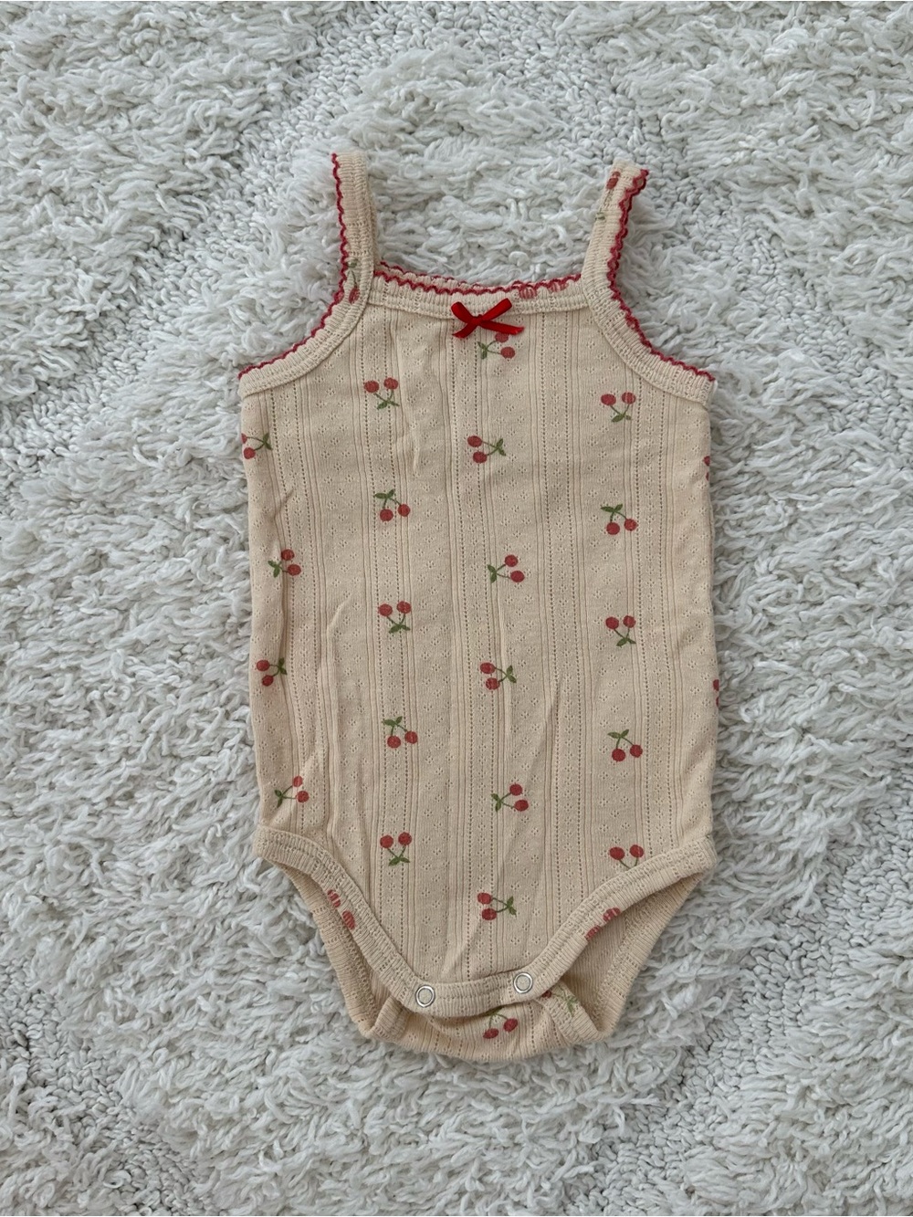 Wild Wawa Pointelle Tank Onesie